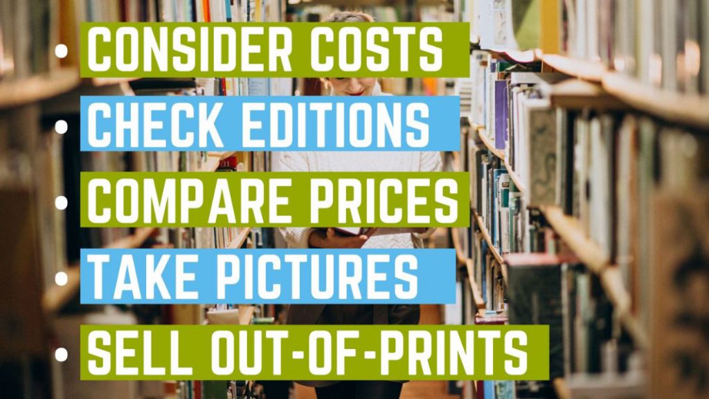 selling textbooks - tips
