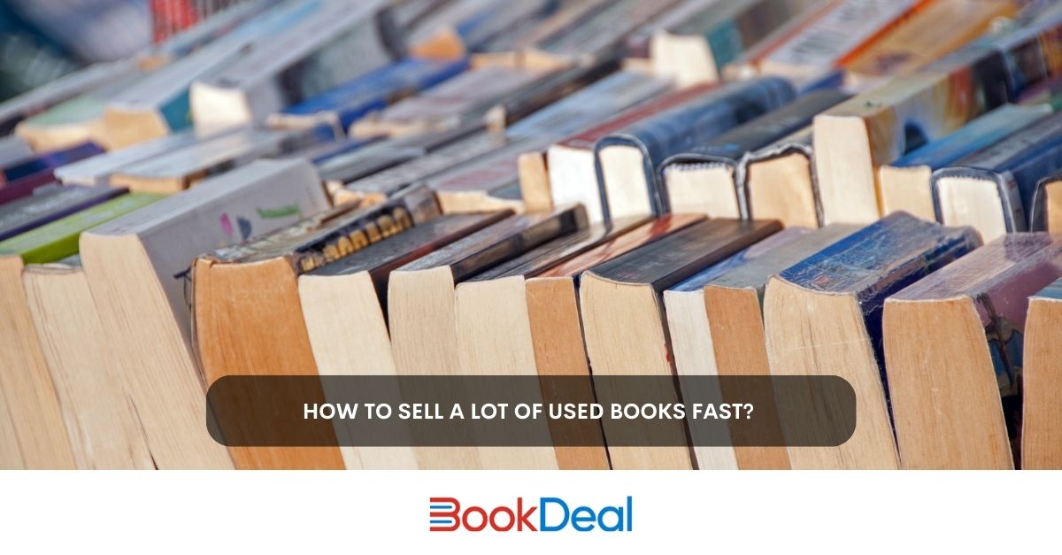 Sell used books fast on bookdeal